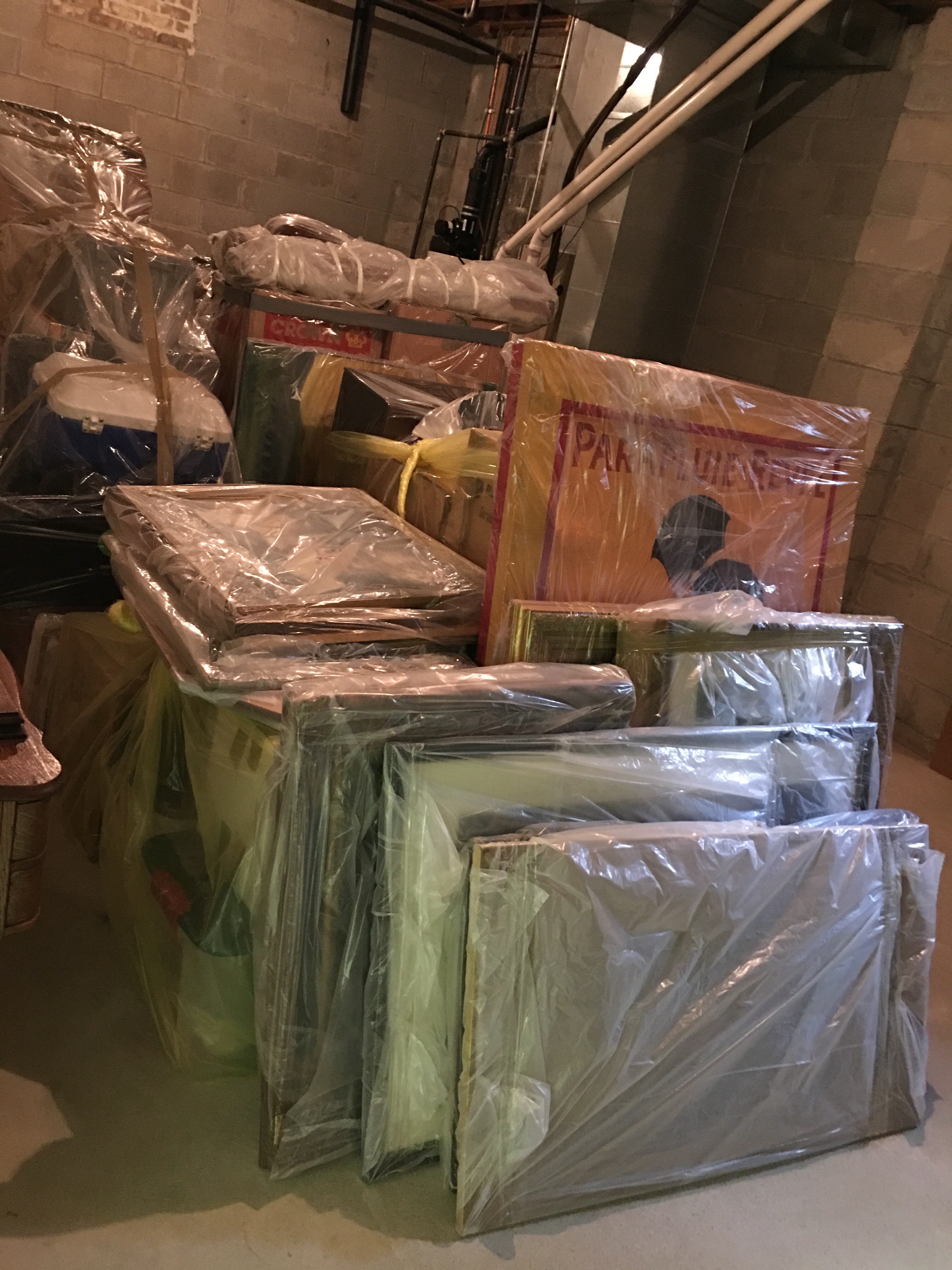 Wrapped items for bed bug extermination